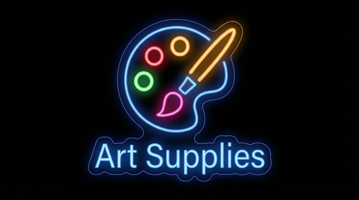 Palette — custom LED neon sign