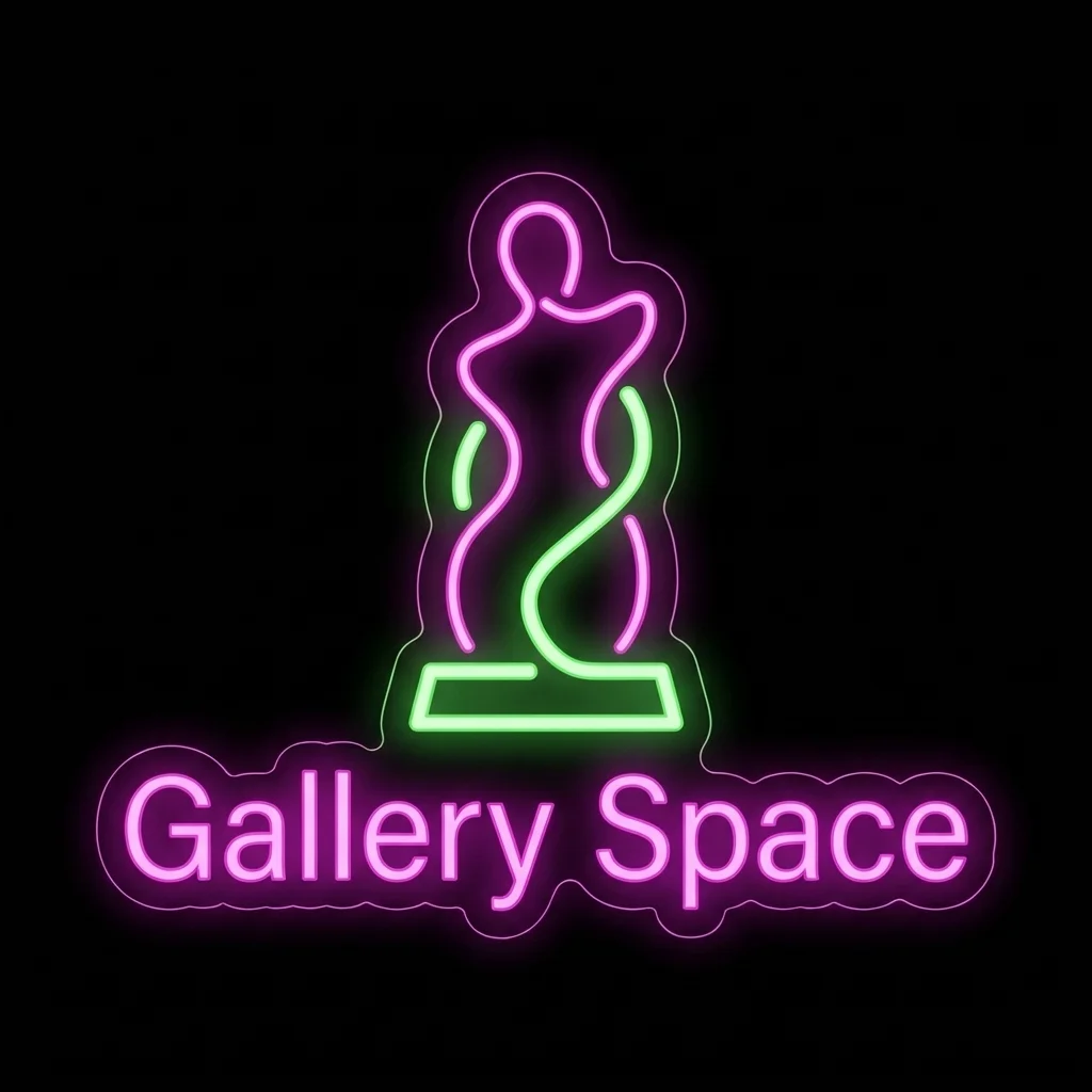 Abstract Sculpture — custom LED neon sign