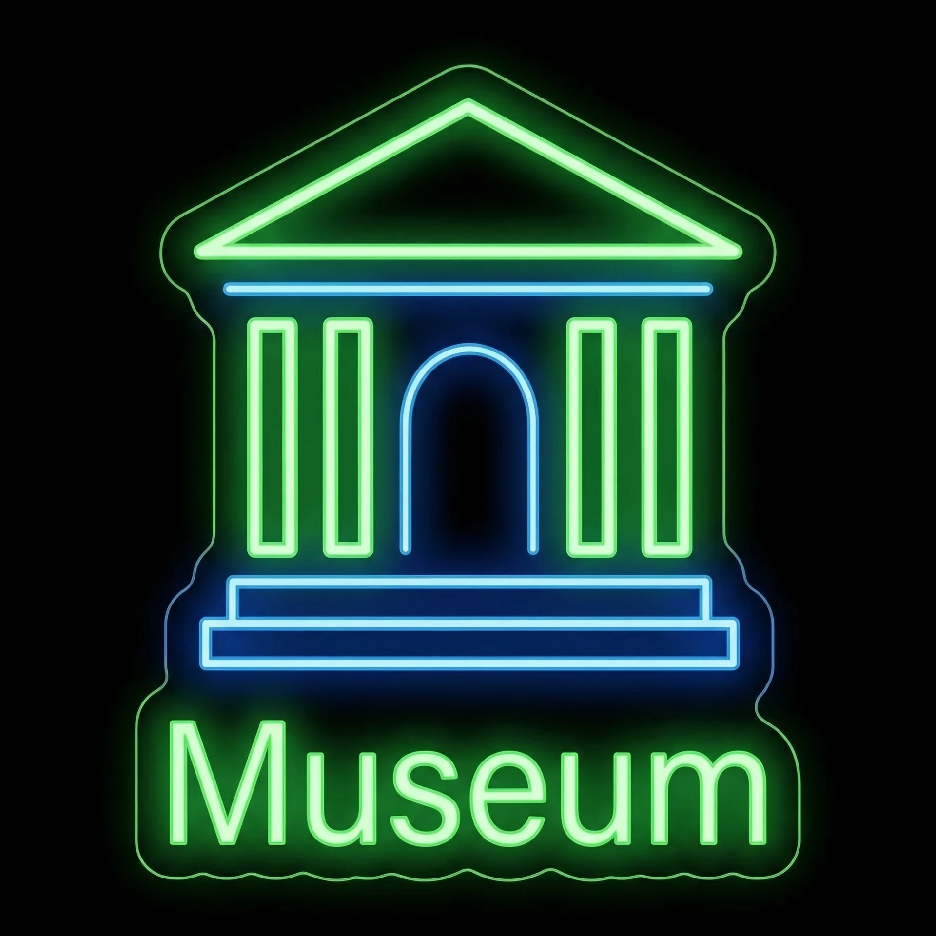 Museum — custom LED neon sign