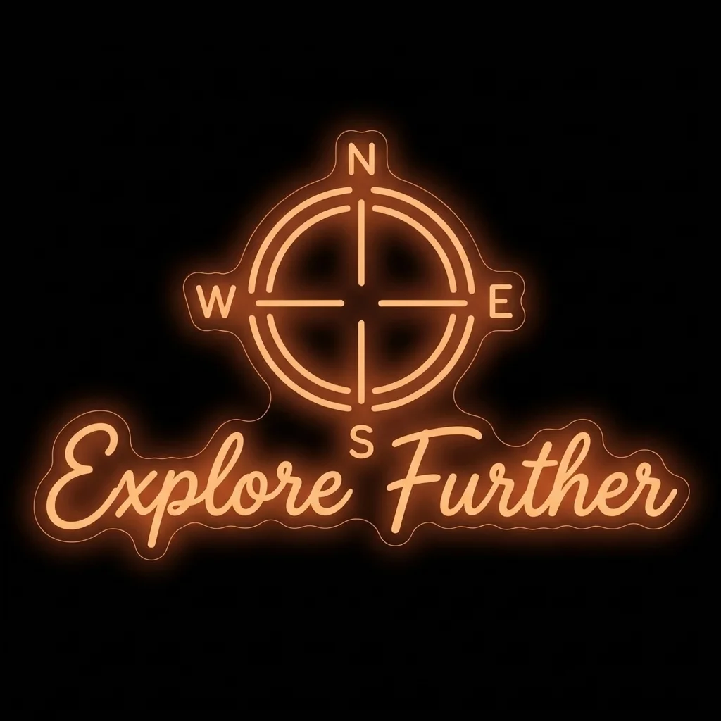 Explore Further — custom LED neon sign