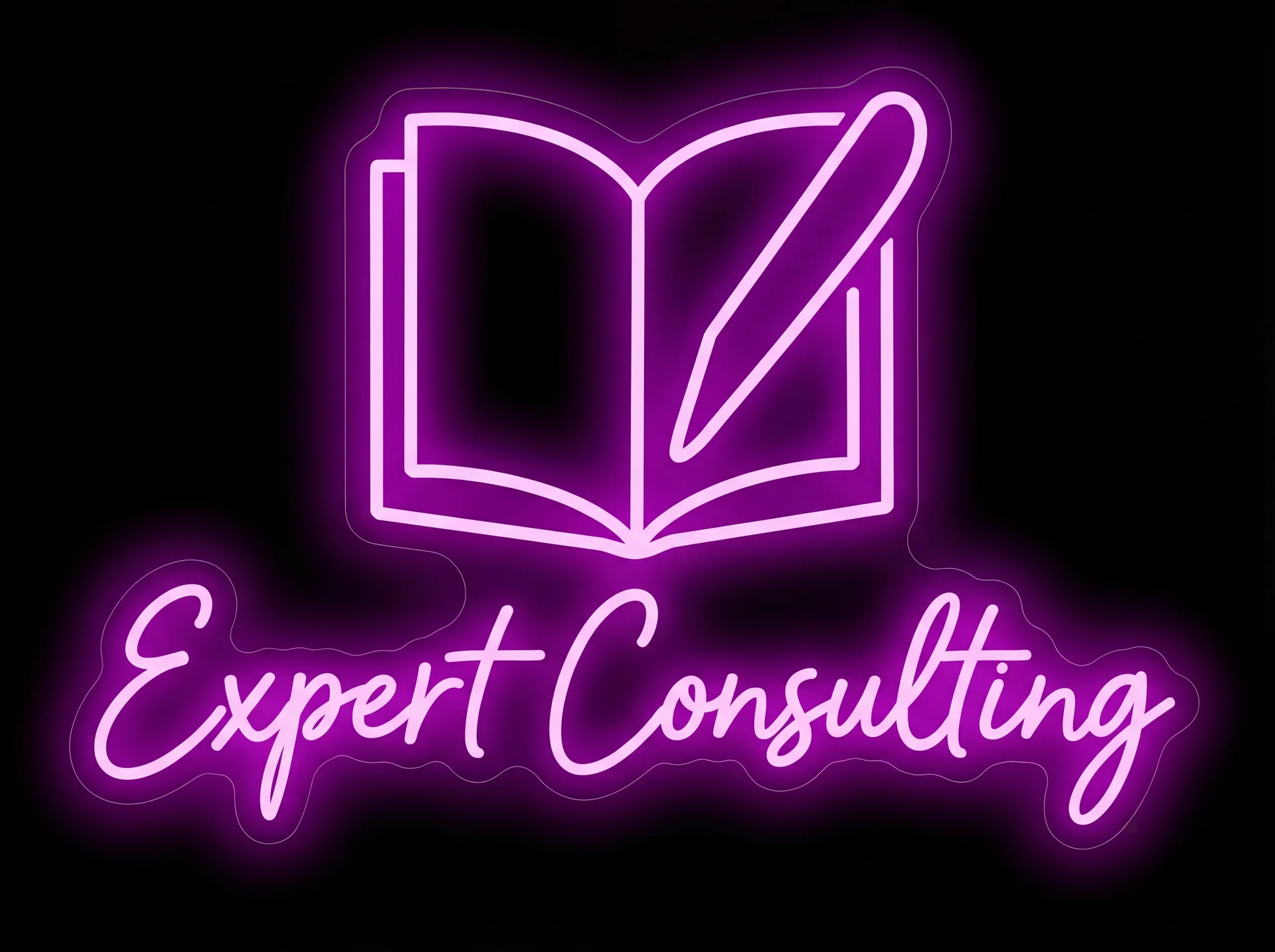 Expert Consulting — custom LED neon sign